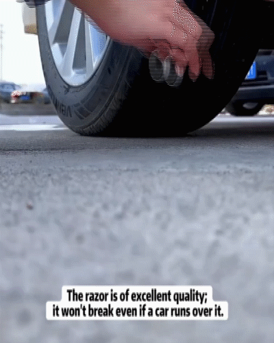 Problem with blade scraping